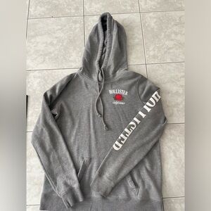 Size small grey Hollister hoodie